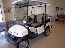 Columbia Golf Car white